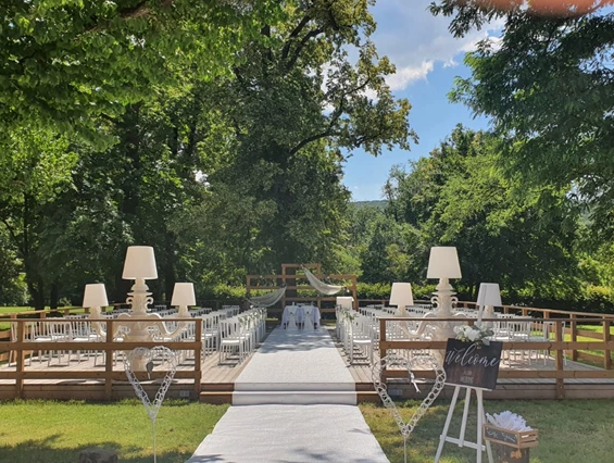 Hochzeitslocation: Trauung Tanzboden ORANGERIE - Orangerie Europahaus Wien