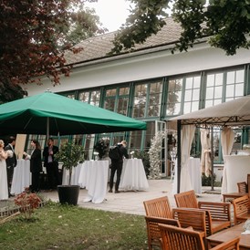 Hochzeit: (c) Sternenglück Fotografie  - Orangerie Europahaus Wien