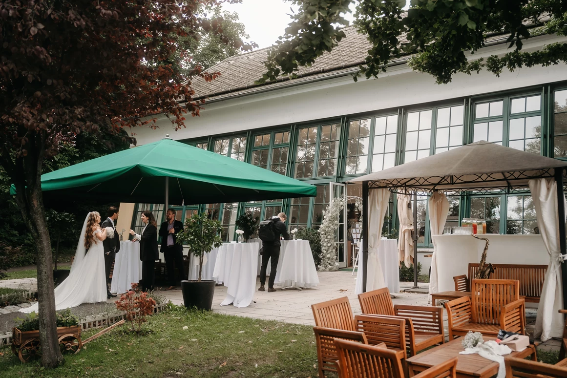 Hochzeitslocation: (c) Sternenglück Fotografie  - Orangerie Europahaus Wien