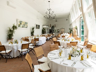 Hochzeitslocation: Orangerie Europahaus Wien