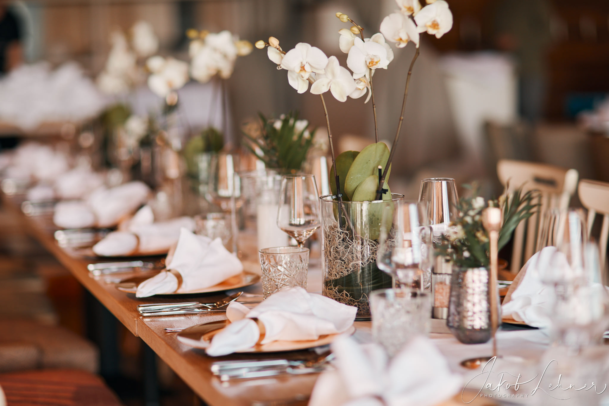 Hochzeit: gedeckter Tisch - THALHAMMERs