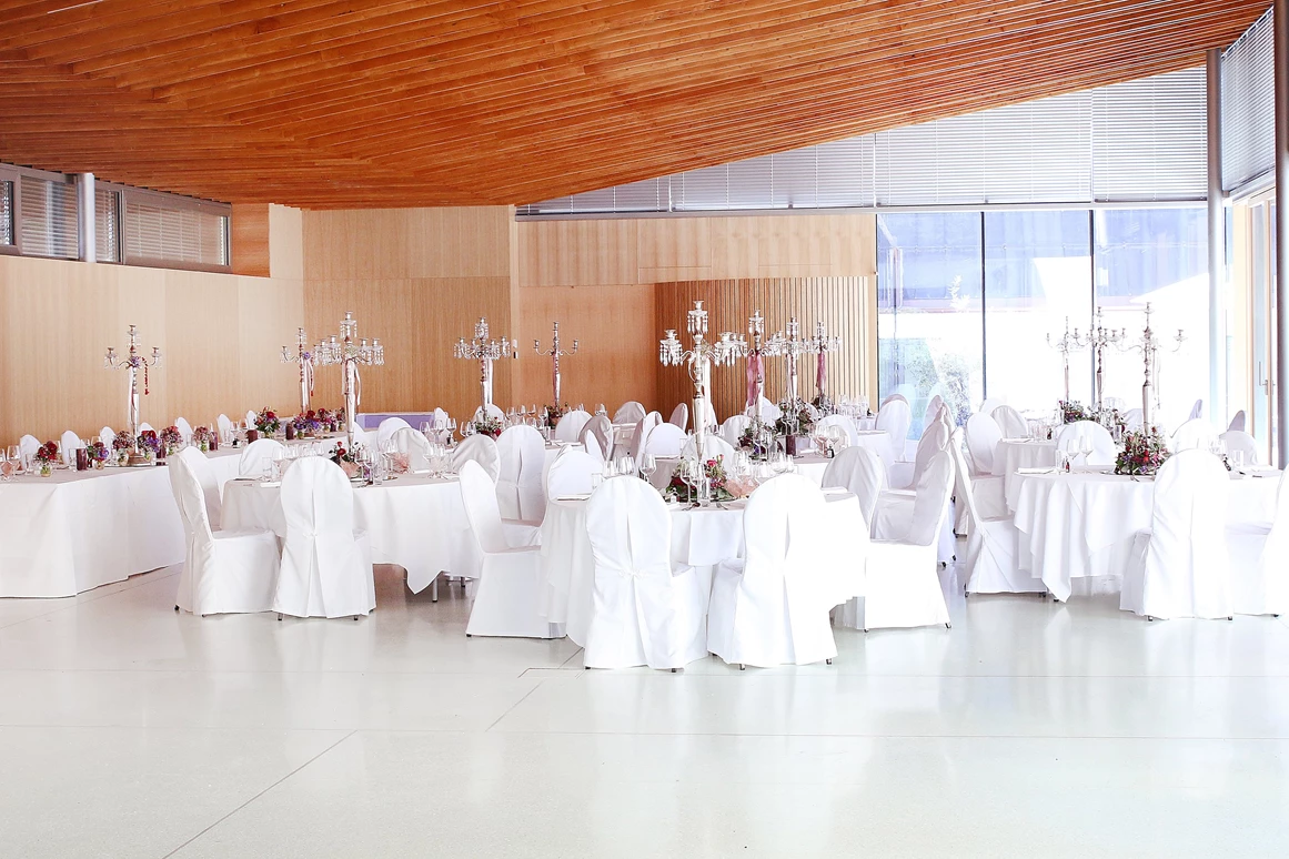 Hochzeit: Der Festsaal des Schloss Vasoldsberg. - Schloss Vasoldsberg