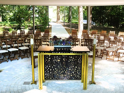 Matrimonio - Gleisdorf - Trauung im Wald. Der Waldpavillon. - Schloss Vasoldsberg