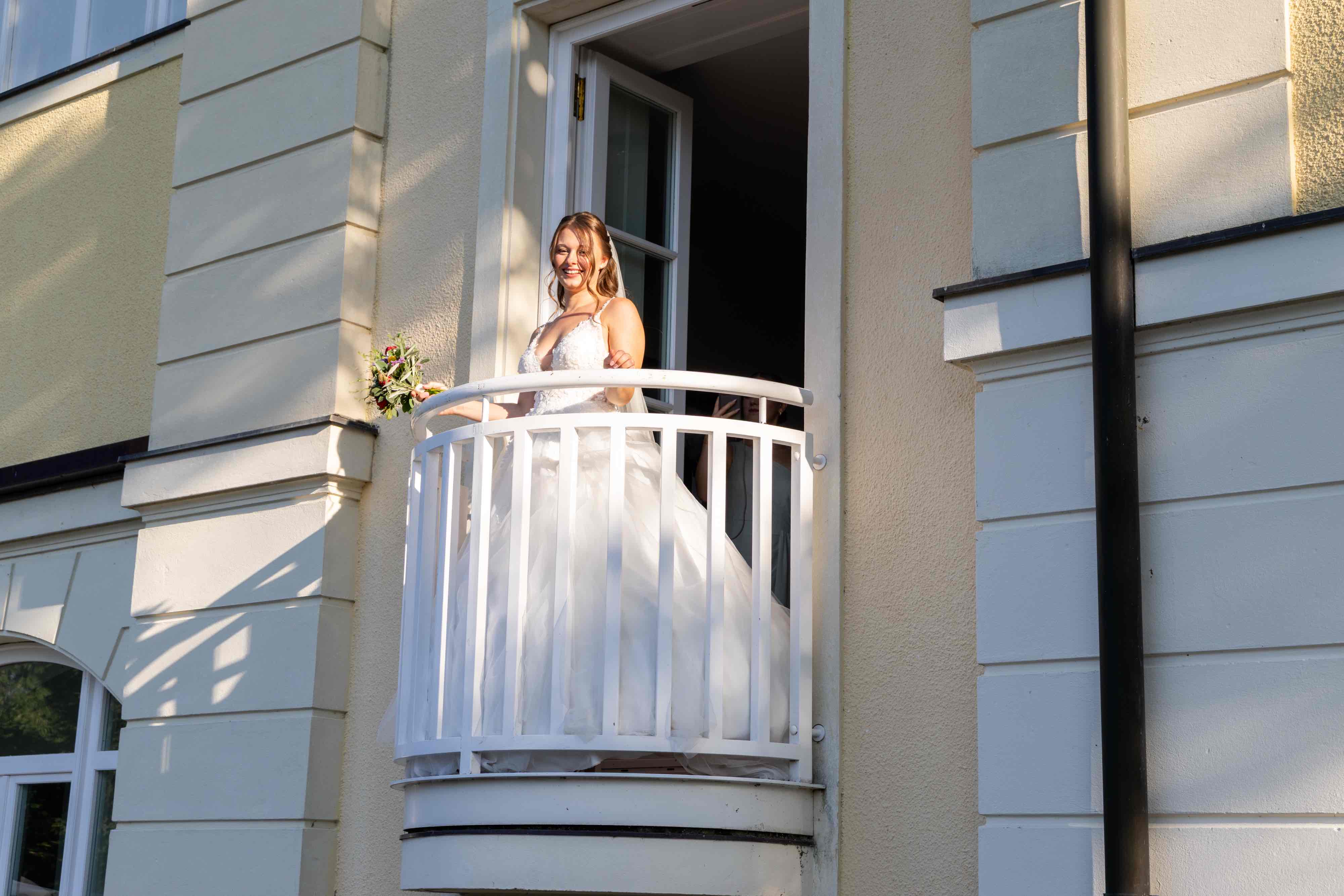 Hochzeit: Brautstraußwurf - Schloss Vasoldsberg 