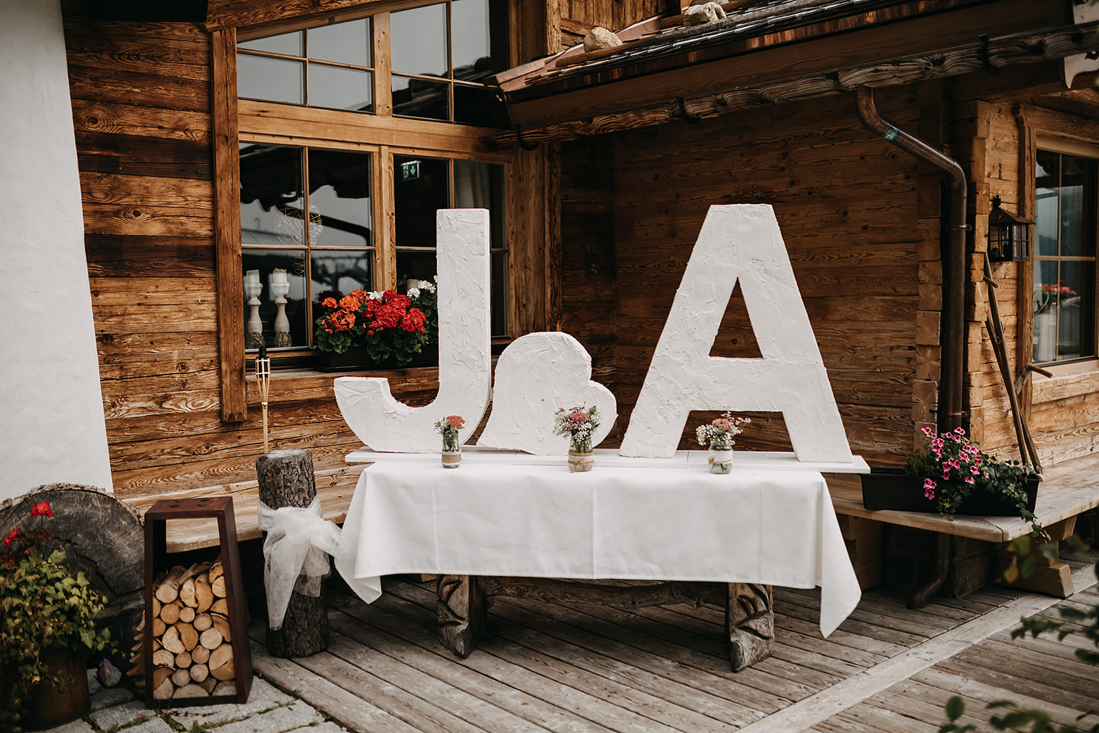 Hochzeitslocation: Viel Liebe zum Detail. - Rössl Alm