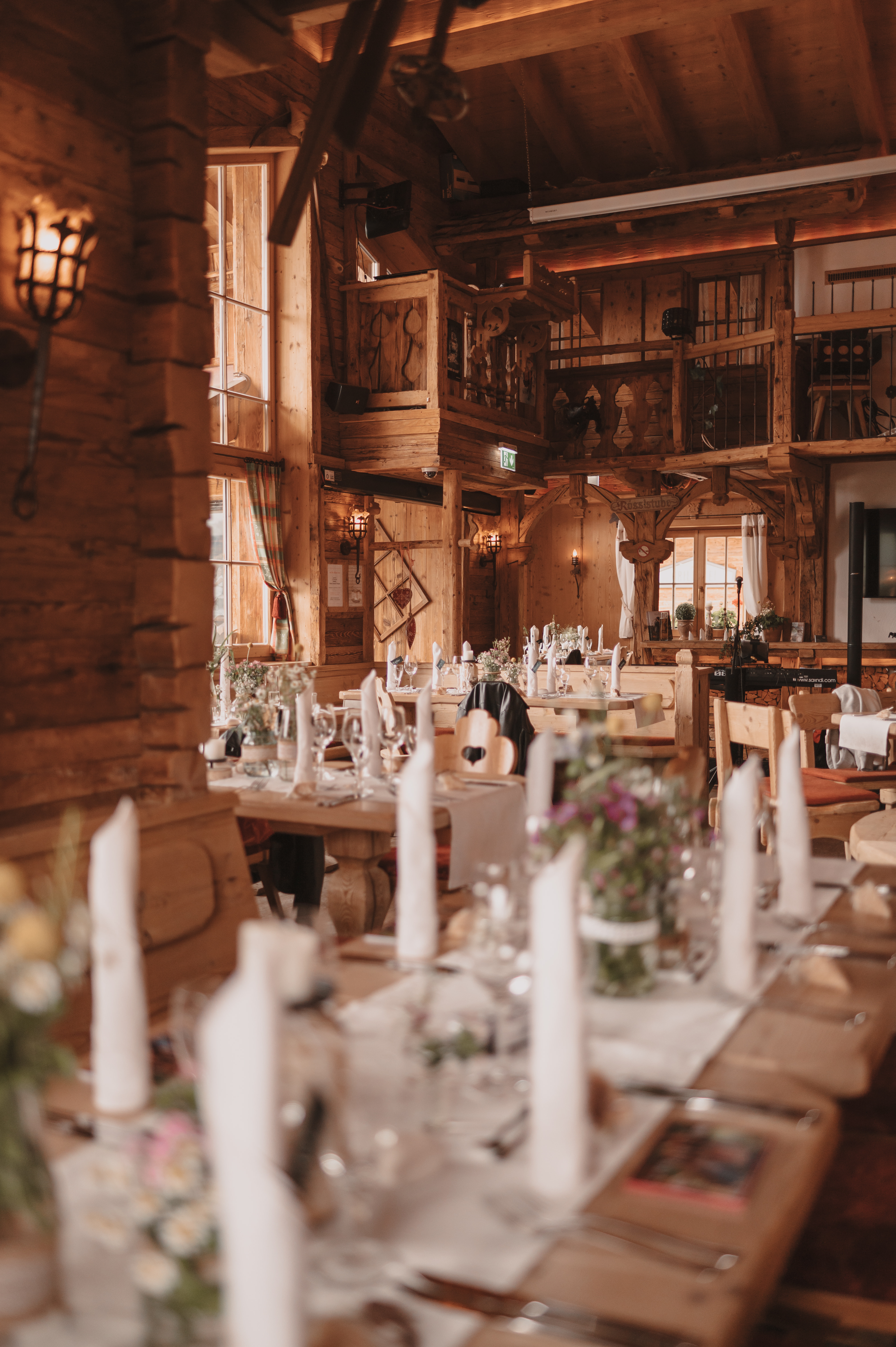 Rössl Alm Information about the banquet halls Rössl Stube