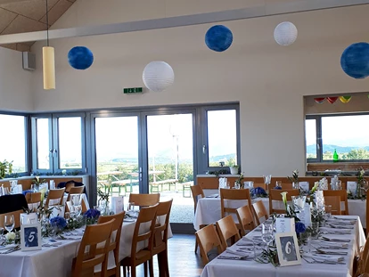 Wedding - Pottenbrunn - Hochzeitstafel in Blau! - WEINGUT & WEINBLICK Grafinger