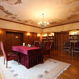 Hochzeit: Die Bibliothek des Lakeside Burghotel zu Strausberg. - The Lakeside Burghotel zu Strausberg