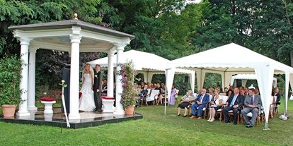 Bruiloft - Altlandsberg - Pavillon und Kuppelzelt auf Burgwiese - The Lakeside Burghotel zu Strausberg