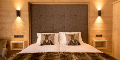 Hochzeit - nächstes Hotel - Tirol - Schlafzimmer - das Chaletdorf - Pitztal