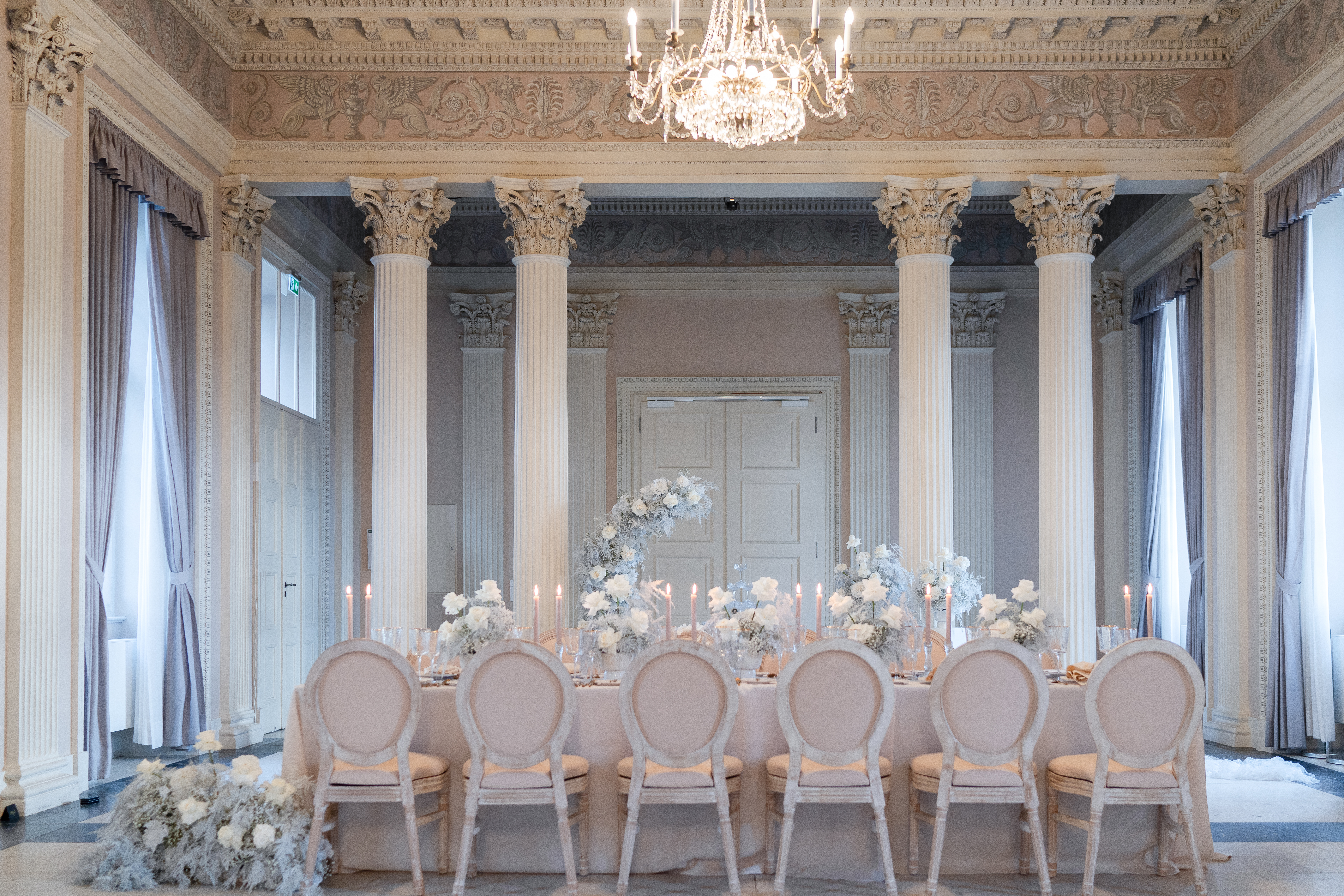 Schloss Philippsruhe Informations sur les salles de bal Salle Blanche