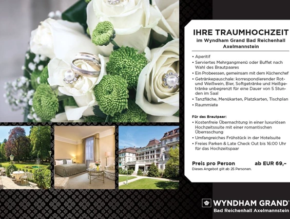 Hochzeit: Wyndham Grand Bad Reichenhall Axelmannstein
