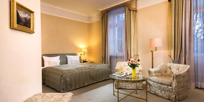 Hochzeit - Puch bei Hallein - Grand Suite - Schlafbereich - Wyndham Grand Bad Reichenhall Axelmannstein
