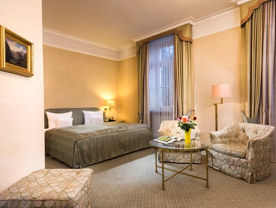 Hochzeit: Grand Suite - Schlafbereich - Wyndham Grand Bad Reichenhall Axelmannstein