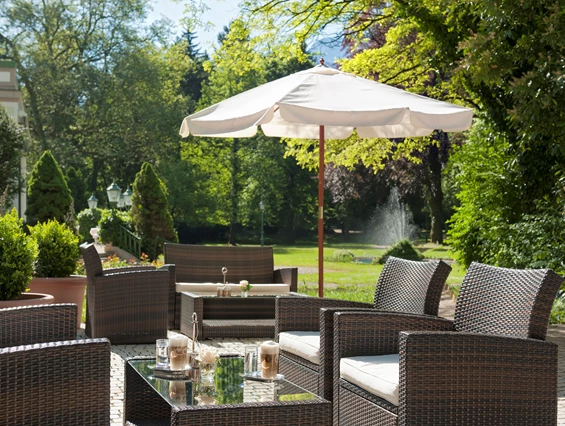 Hochzeit: Terrasse - Wyndham Grand Bad Reichenhall Axelmannstein