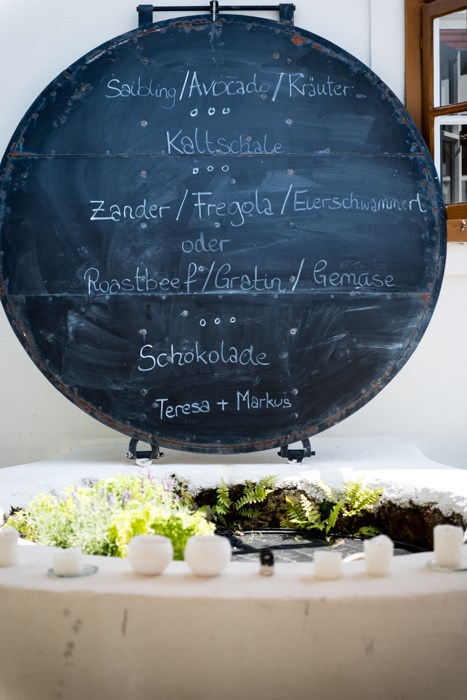 Hochzeit: Kulinarik im Gut Purbach.
Foto (c) belleandsass.com - Gut Purbach