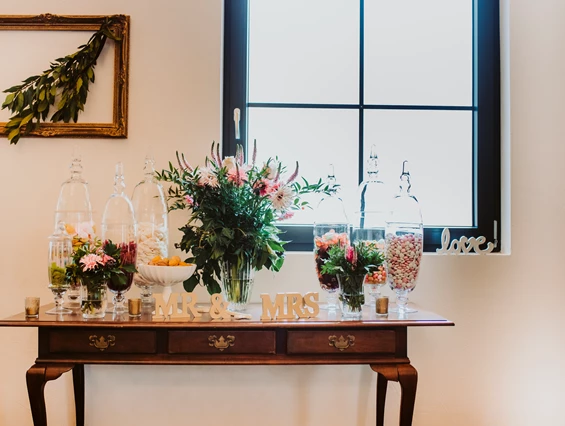 Hochzeitslocation: Keine Hochzeit ohne Sweettable. - NOLI Event & Wedding Location