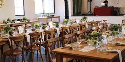 Hochzeit - Geeignet für: Private Feier (Taufe, Erstkommunion,...) - Leonberg (Böblingen) - Der große Festsaal vom NOLI Event für eure Hochzeitsfeier in der Nähe von Stuttgart. - NOLI Event & Wedding Location