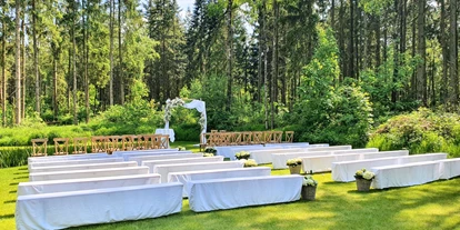 Bruiloft - Emsland, Mittelweser ... - Gartenhochzeit im Hotel Heidegrund in Niedersachsen. - Heidegrund