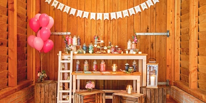 Bruiloft - Emsland, Mittelweser ... - Candybar im Hotel Heidegrund. - Heidegrund