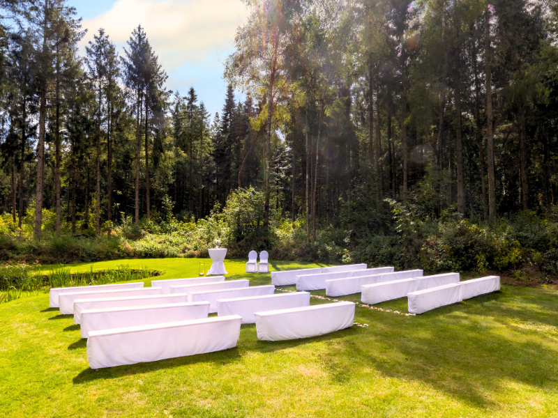 Hochzeitslocation: Das Hotel Heidegrund bietet eine gemütliche und natürliche Atmosphäre für euer JA-Wort. - Heidegrund 