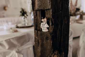 Hochzeit: Detaildeko im Speicher - Wasserburg Turow
