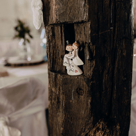 Hochzeit: Detaildeko im Speicher - Wasserburg Turow