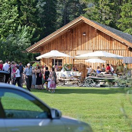 Hochzeit: Heiraten in der Triendlsäge in Seefeld. - Waldgasthaus Triendlsäge