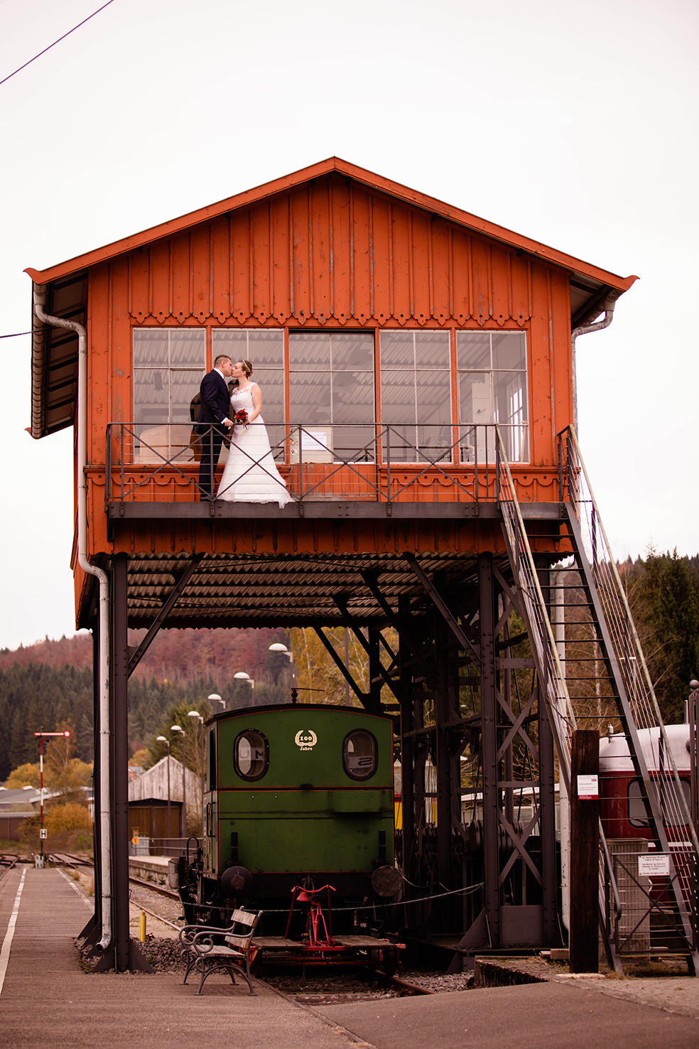 Mariage - Schwarzwald - Heiraten bei der Sauschwänzlebahn