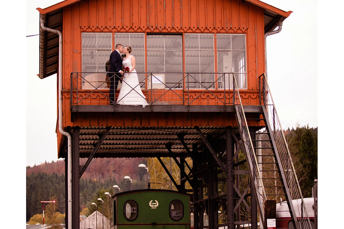 Hochzeitslocation: Heiraten bei der Sauschwänzlebahn