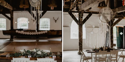 Wedding - Umgebung: am Meer - kleiner Saal mit Bootstheke - Festscheune Gut Helmstorf