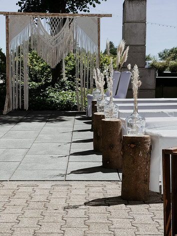 Hochzeit: freie Trauung unter freien Himmel - Quartier77