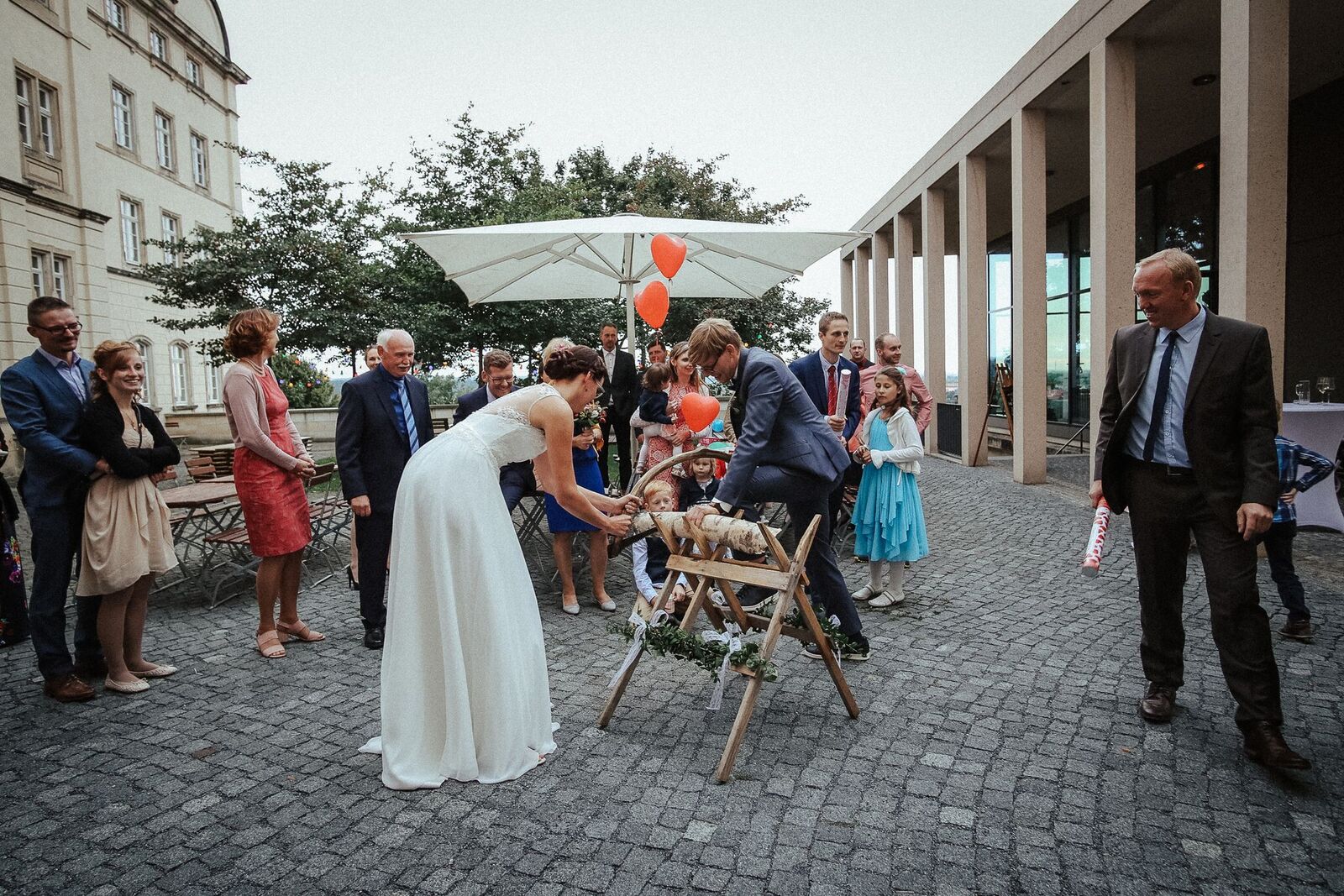 Hochzeitslocation: Heiraten auf Schloss Sonnenstein | Schloßcafé Pirna