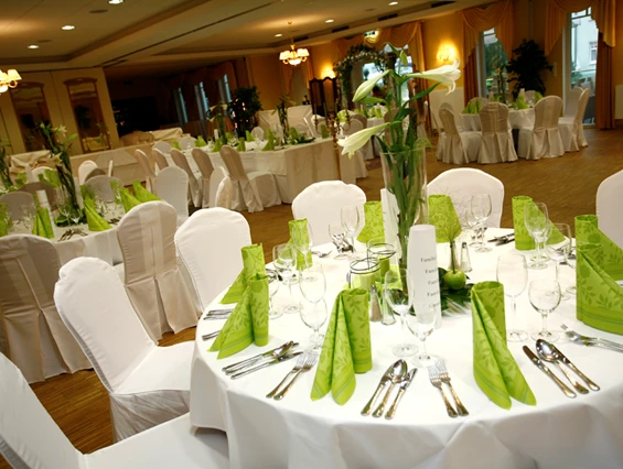 Hochzeit: Festsaal - Seehotel Ecktannen