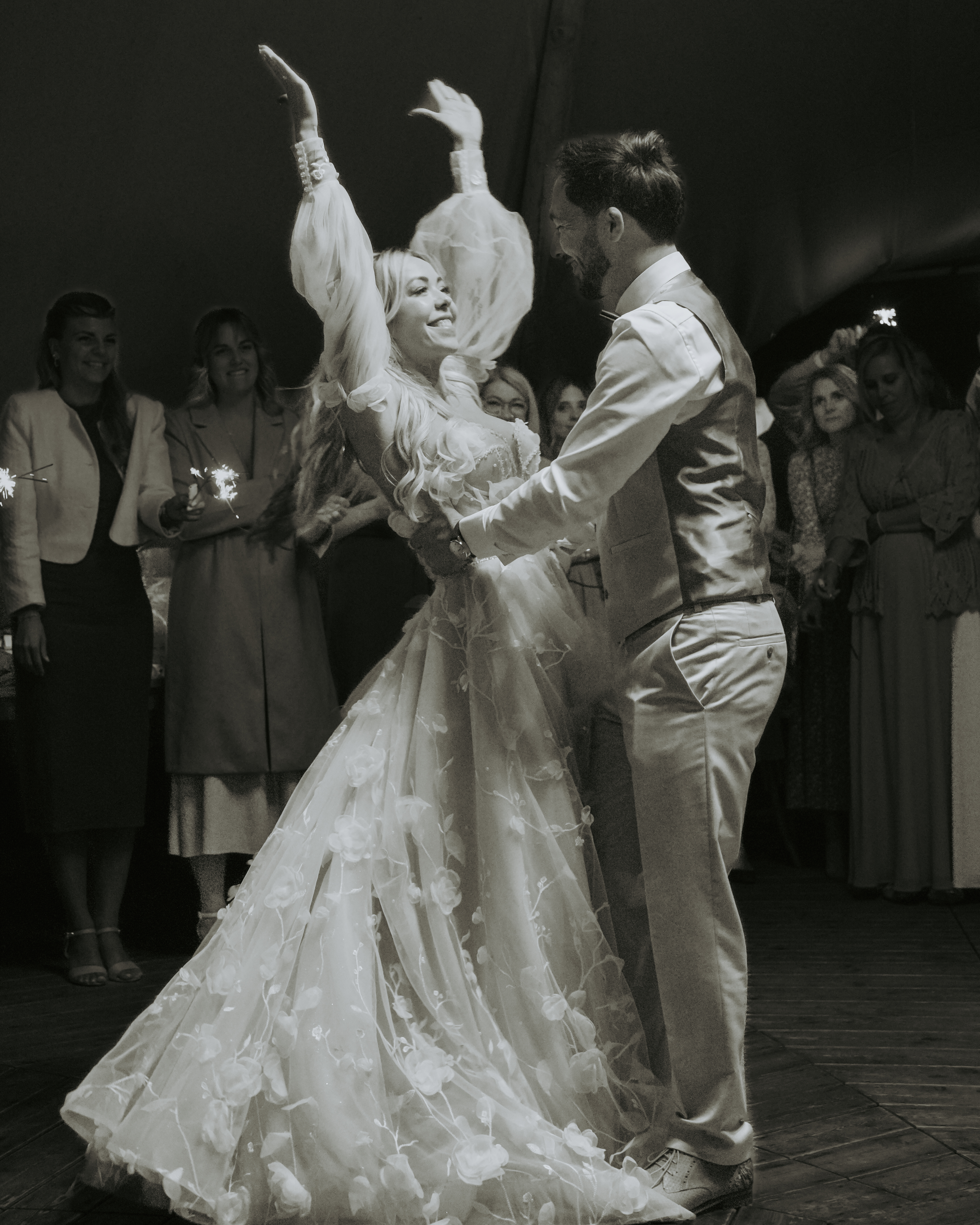 Hochzeit: Hochzeitstanz bei Franz von Grün, Österreich, Niederösterreich, Carnuntum, Bruck an der Leitha, Arbesthal - Franz von Grün 