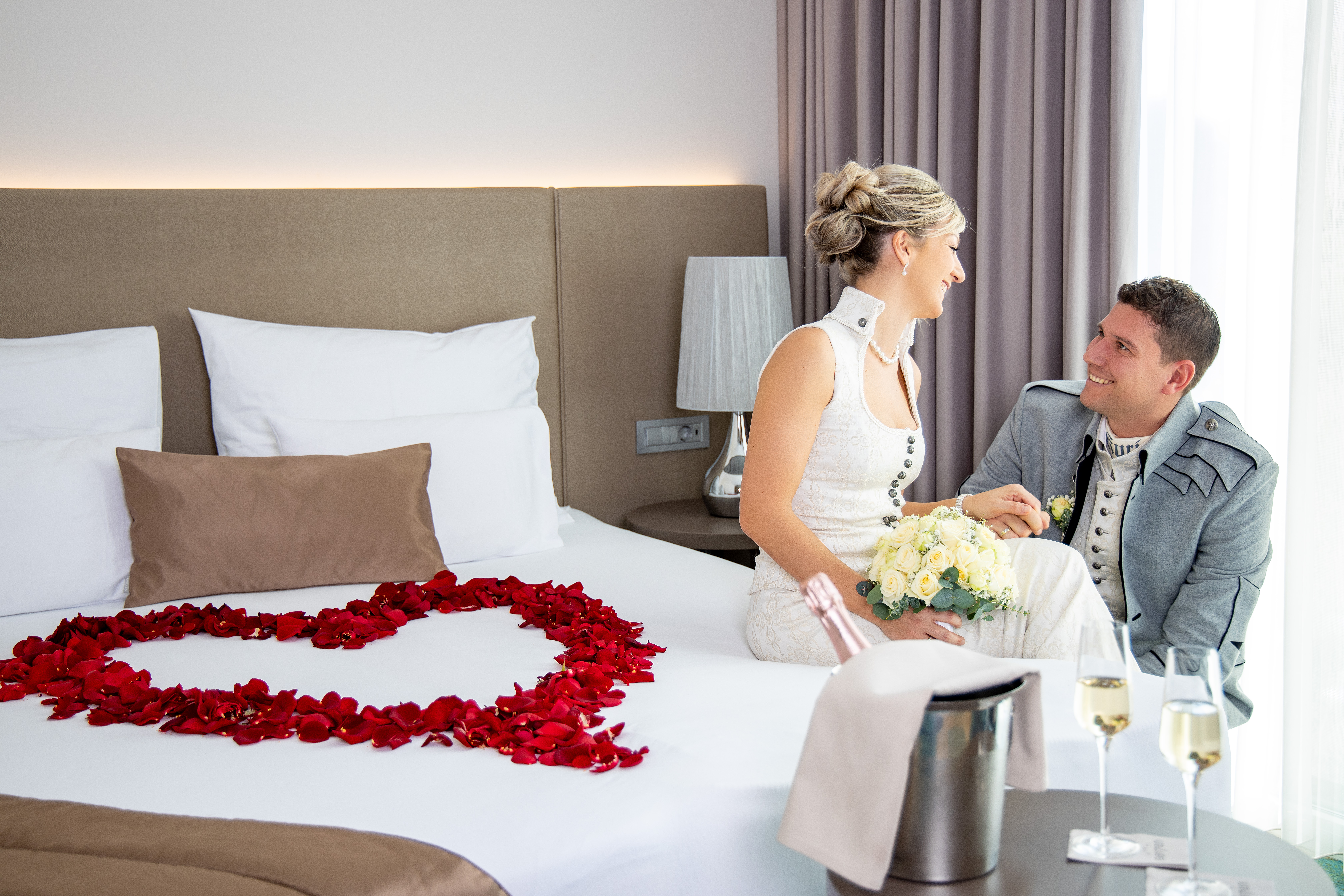 Hochzeit: Hochzeitszimmer - Hotel Seven Villach