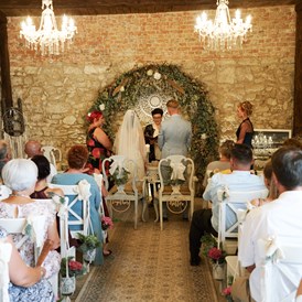 Hochzeit: Die Supper schöne Hochzeit von Andreas und Ines am 2.08.2020 - Himmelblau Rust - Hochzeit im Vintage Haus