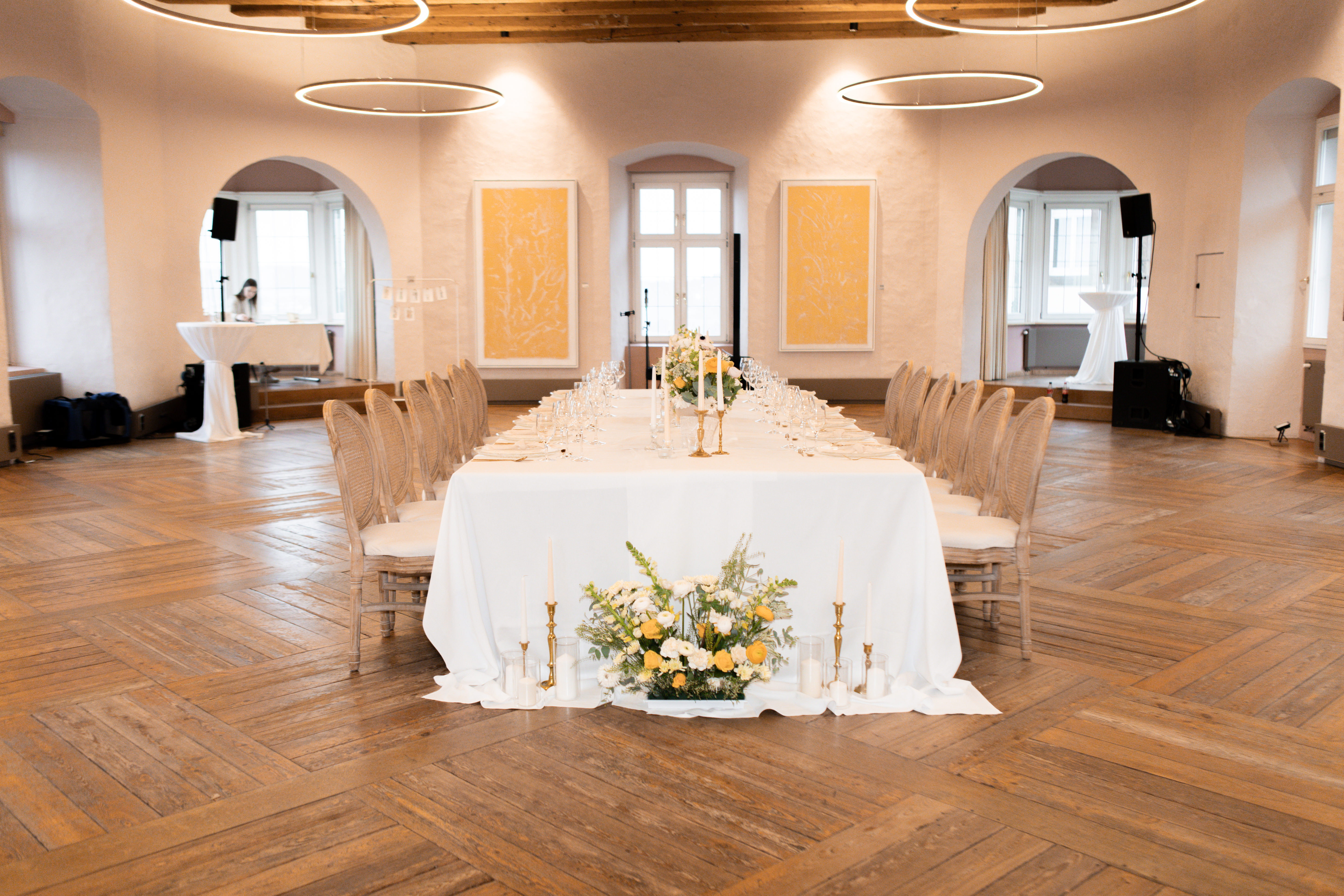 Burg Stettenfels Information about the banquet halls Fugger Hall