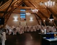 Hochzeit: Der große Festsaal der Haxenmühle in Hessen. - Haxenmühle