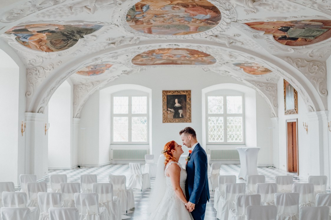 Hochzeit: Gerne kann die Trauung um direkt im Schloss Stainz abgehalten werden. - Schloss Stainz