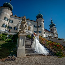 Hochzeit: Das Schloss Artstetten besticht durch seinen riesigen Schlosspark. - Schloss Artstetten