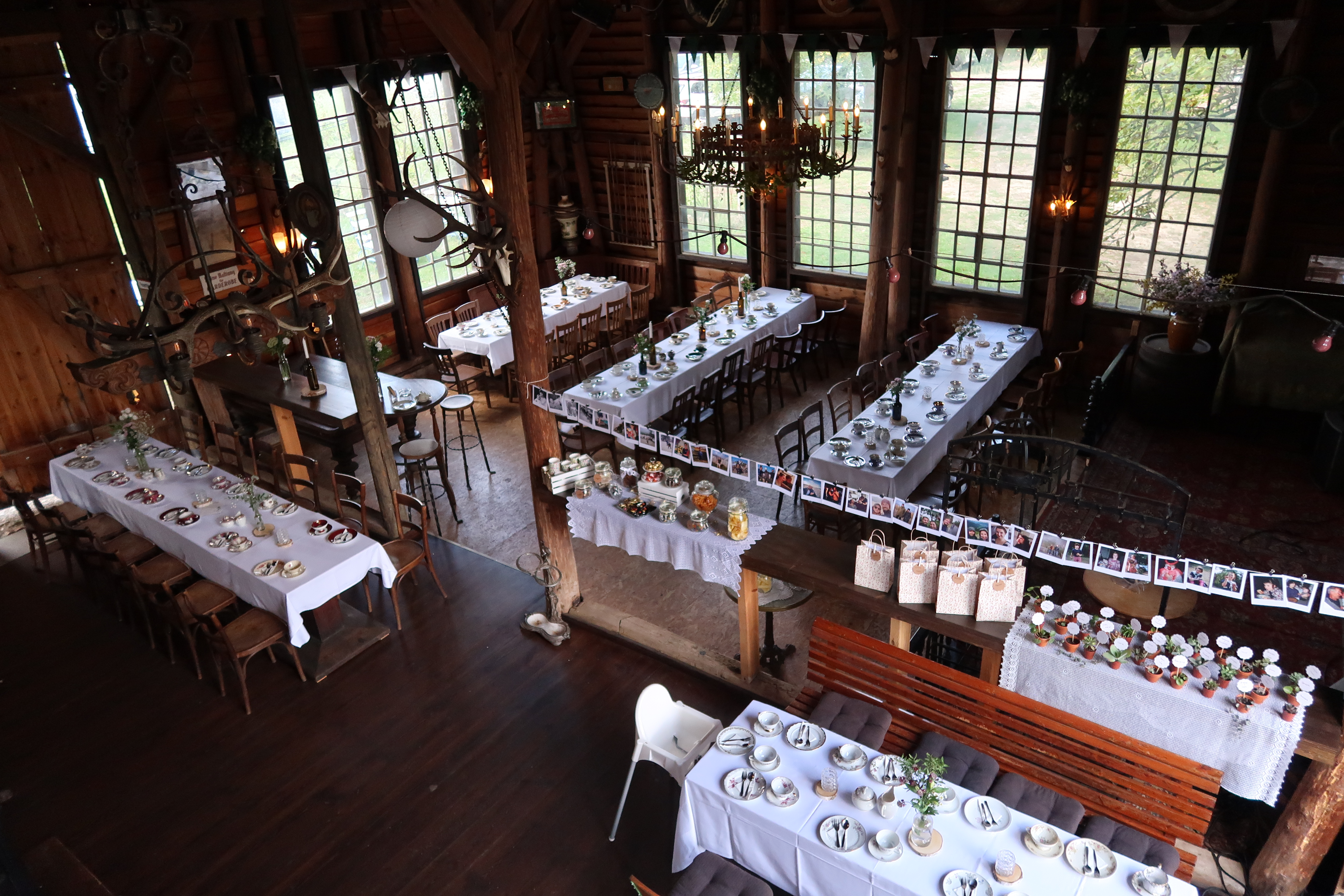 Hochzeitslocation: ...falls es regnet... - Alte Försterei