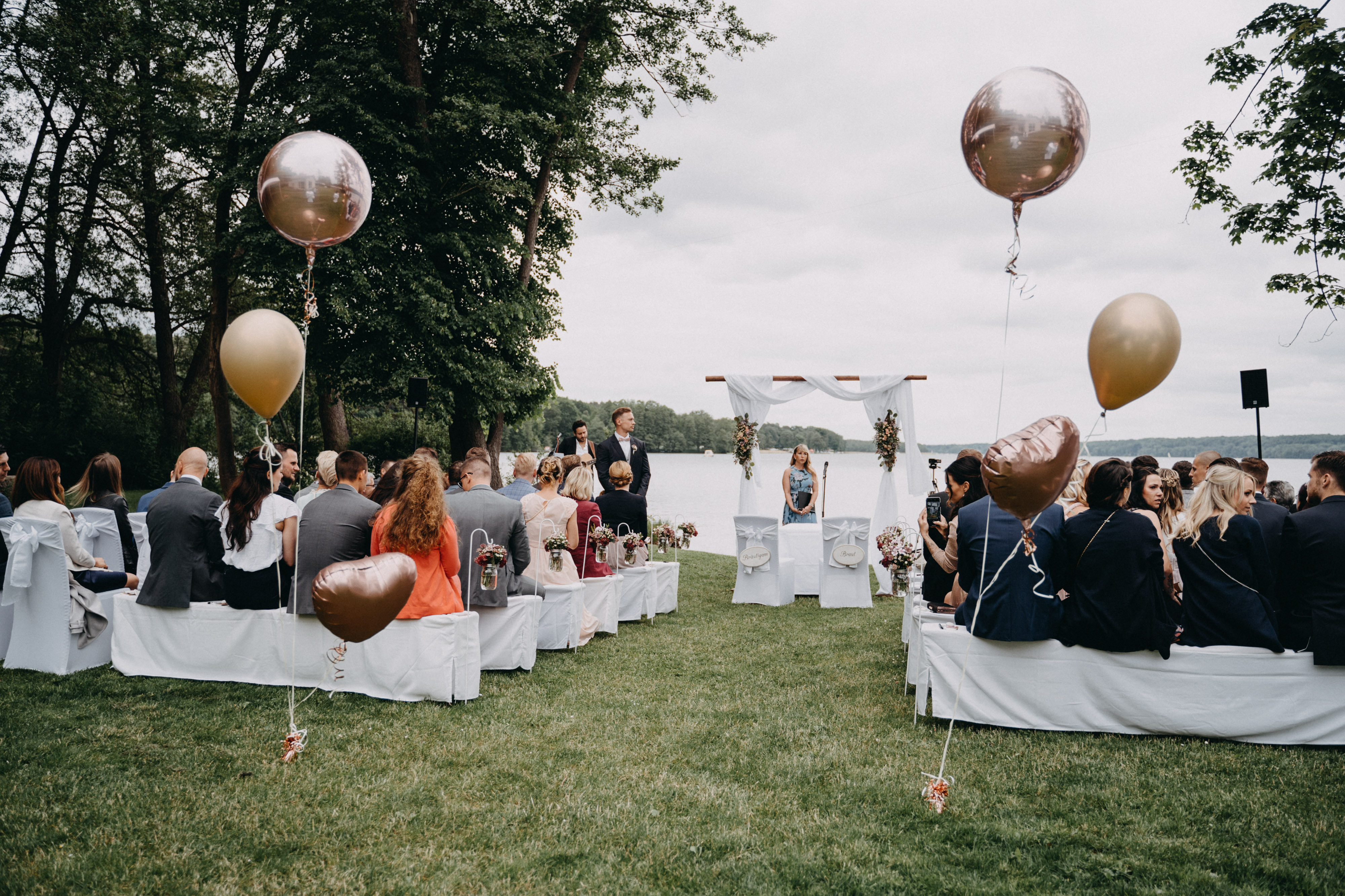 Bruiloft - Brandenburg - Eine Trauung direkt am See. - Café Wildau - Werbellinsee