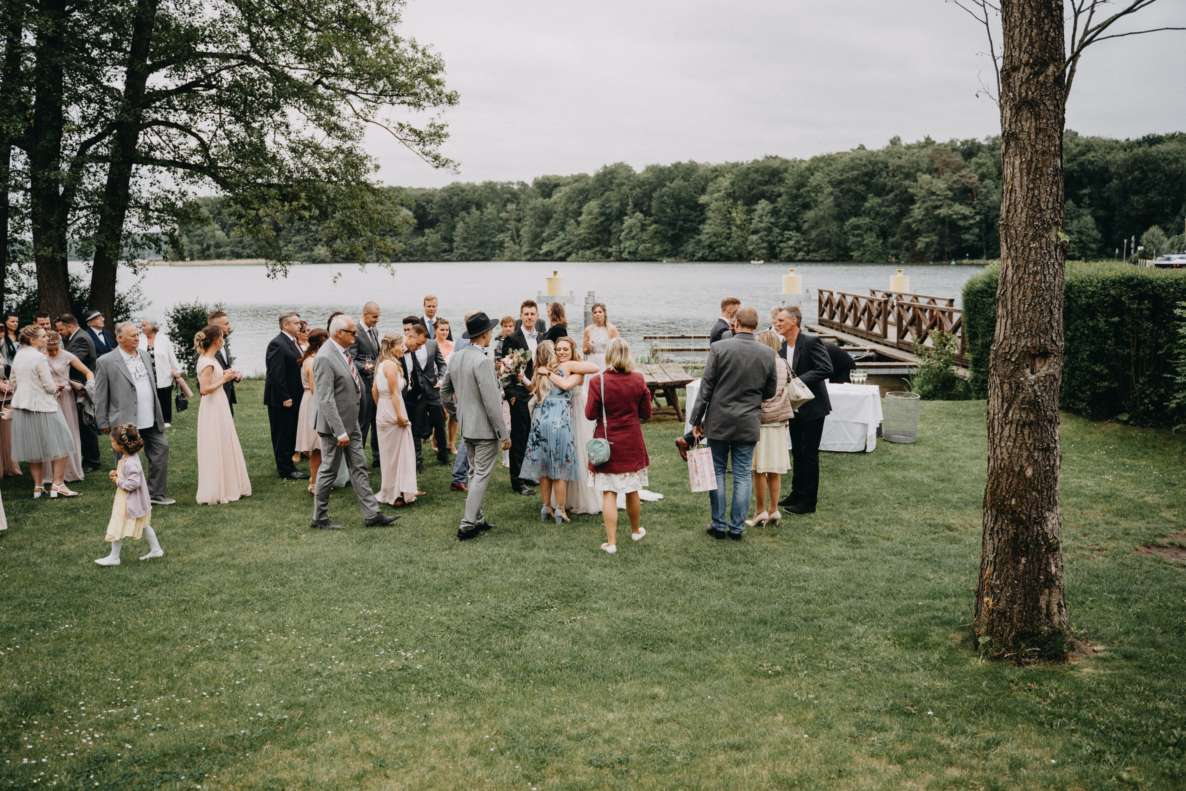 Bruiloft - Brandenburg - Eine Hochzeitsfeier mit beeindruckendem Blick über den Werbellinsee. - Café Wildau - Werbellinsee