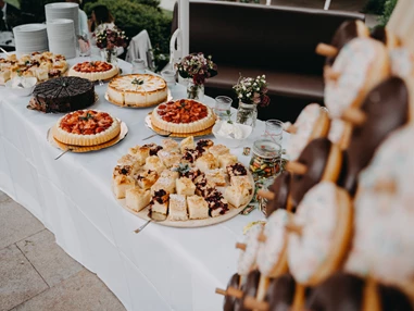 Hochzeitslocation: Am Café Wildau können Sektempfang oder Kaffeejause im Freien abgehalten werden. - Café Wildau - Werbellinsee