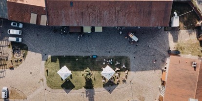Hochzeit - Werneuchen - Der Landhof Liepe in Brandenburg aus der Vogelperspektive. - Landhof Liepe