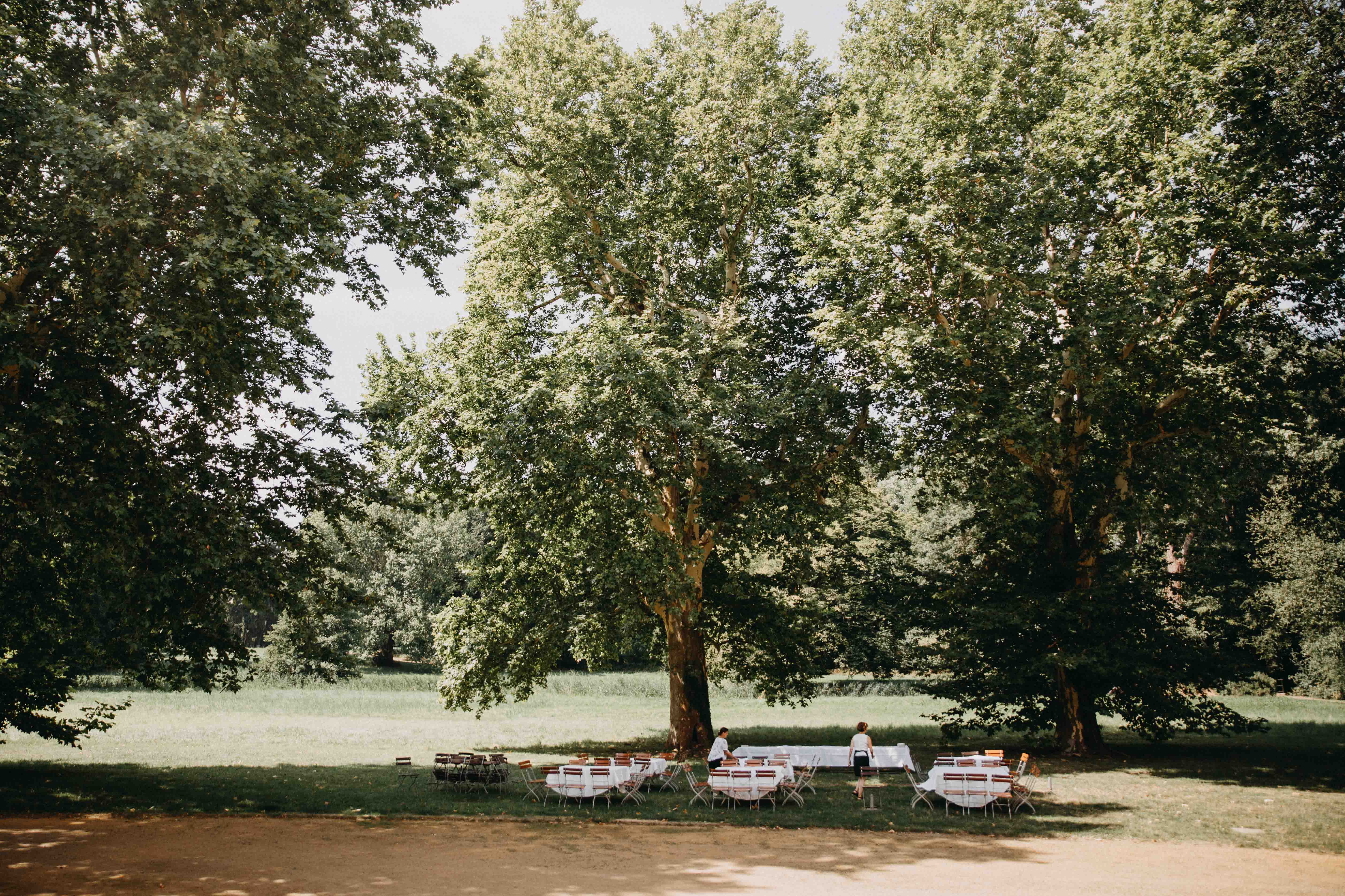 Hochzeit: Eine Hochzeit unter freiem Himmel auf Schloss Steinhöfel. - Schloss Steinhöfel