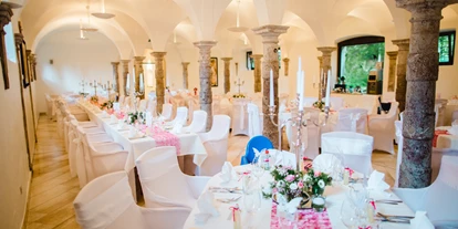 Mariage - Gailtal - Der unverwechselbare Anna-Neumann-Saal des Schloss Wasserleonburg. - Schloss Wasserleonburg