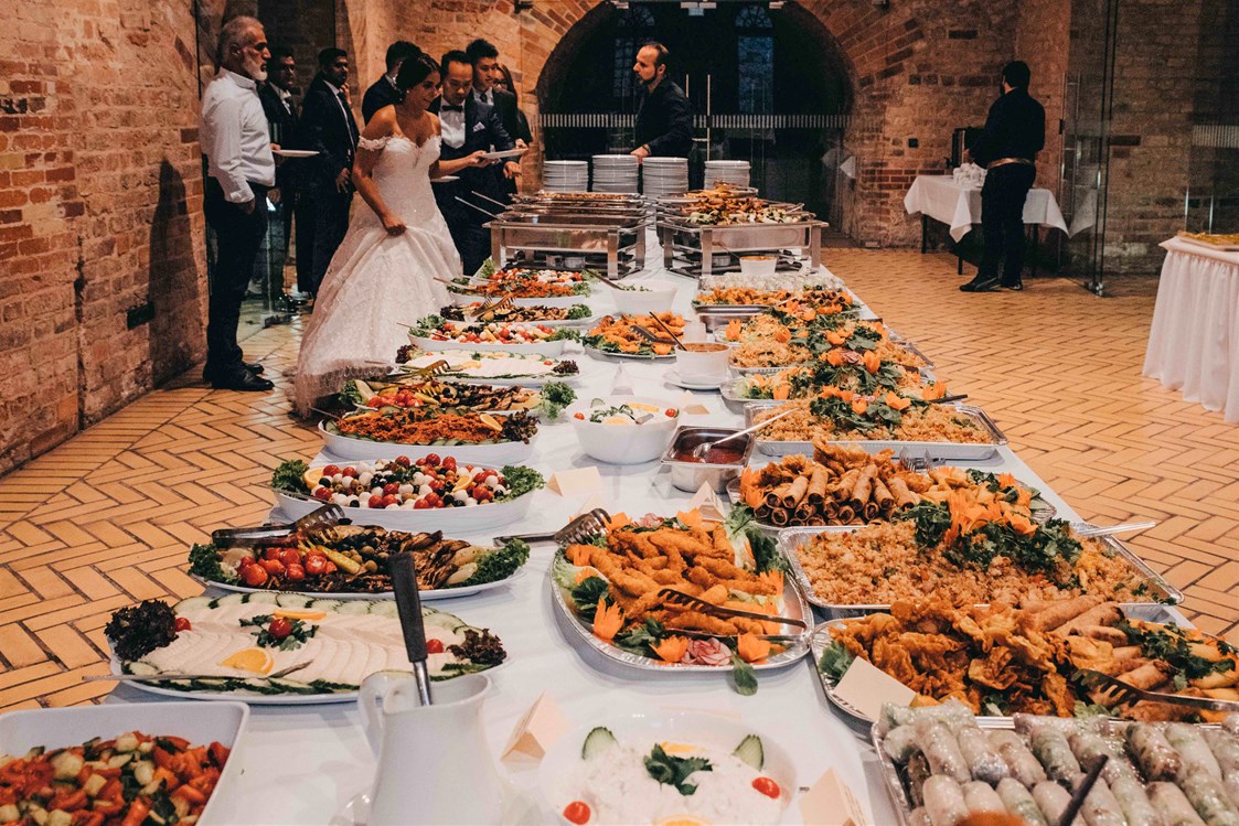 Hochzeit: Beim kulinarischen Angebot wird auf die Wünsche der Gäste eingangen. - Zitadelle Spandau