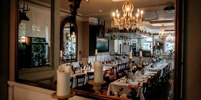 Mariage - Ratingen - Das Restaurant bietet Platz für 110 Sitzplätze. Wenn die Tanzfläche während des Essens bestuhlt wird, können sogar 150 Hochzeitsgäste Platz nehmen. - LA DÜ